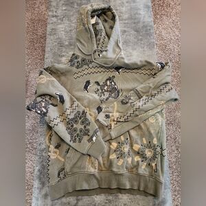 Icecream western print hoodie